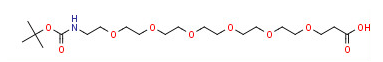 Boc-NH-PEG6-Propionic Acid,cas:882847-13-4