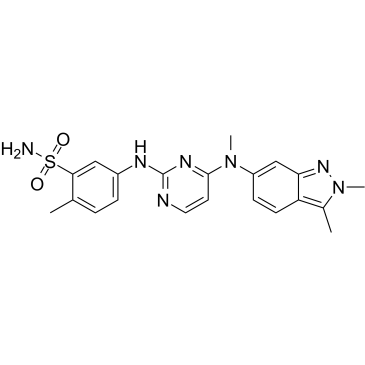 Pazopanib (GW786034) CAS:444731-52-6