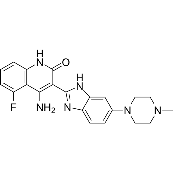 Dovitinib (TKI-258) CAS:405169-16-6
