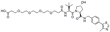 (S, R, S)-AHPC-PEG4-acid,Cas:2172820-12-9