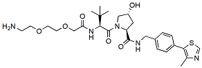 (S, R, S)-AHPC-PEG2-amine hydrochloride salt