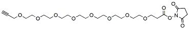 Propargyl-PEG8-NHS ester,CAS:2182601-74-5