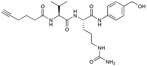 Alkyne-Val-Cit-PAB-FAM