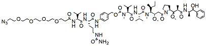 Azido-PEG4-Val-Cit-PAB-MMAE,Cas:1869126-64-6