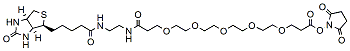 Biotin-EDA-PEG5-NHS