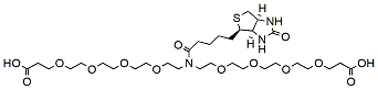 N-Biotin-N-bis(PEG4-acid),Cas:1964503-35-2
