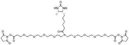 N-Desthiobiotin-N-bis(PEG4-NHS ester),Cas:2353409-61-5