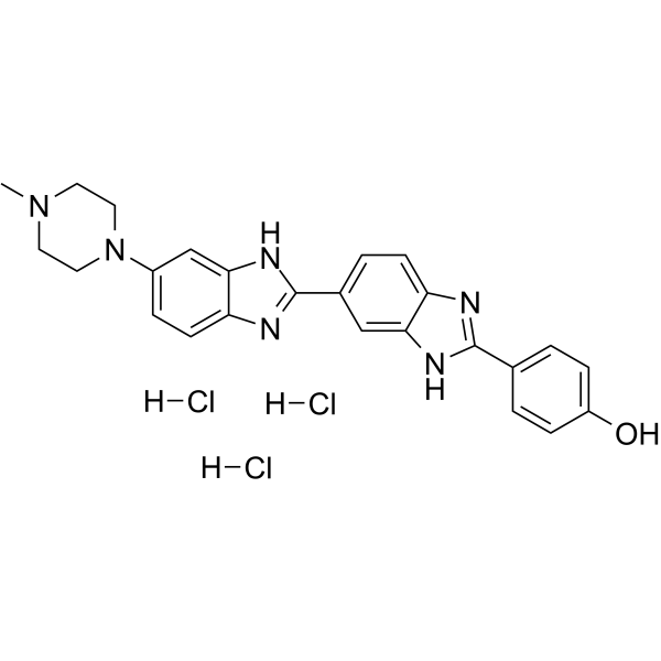 Hoechst 33258 trihydrochloride,cas:23491-45-4