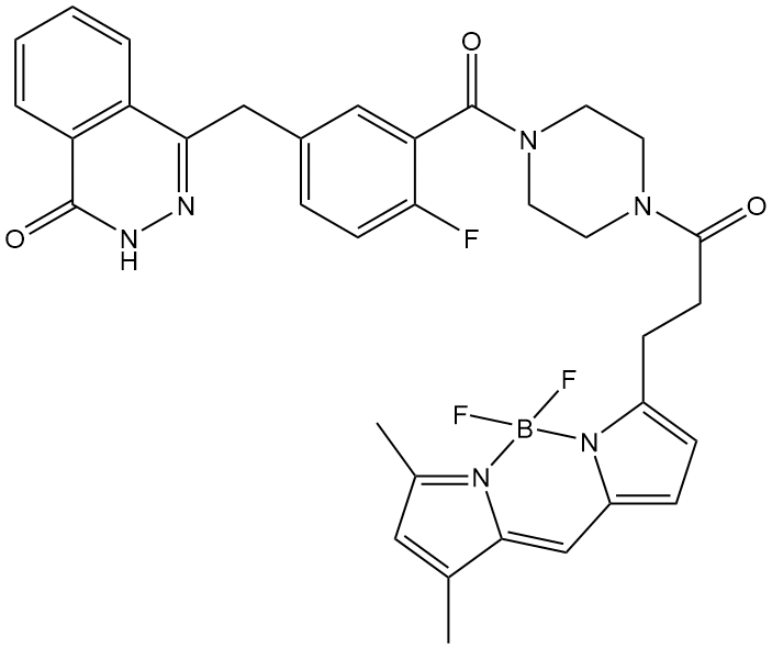 Olaparib-bodipy FL,cas:1380359-84-1