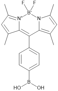 8(4-boronophenyl)-1,3,5,7-tetramethyl-BODIPY,cas:1254550-72-5
