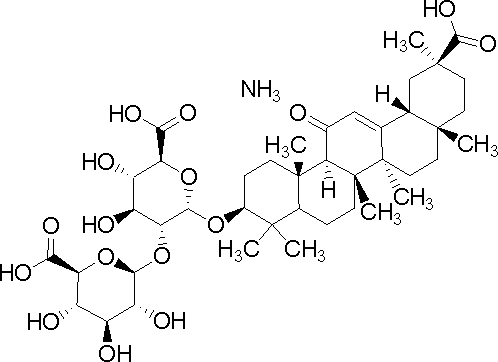 Glycyrrhizic acid 93% cas:1405-86-3