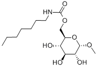 Methyl 6-O-(N-heptylcarbamoyl)-α-D-glucopyranoside 98% CAS:115457-83-5