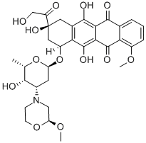 Nemorubicin,≥97% CAS:108852-90-0