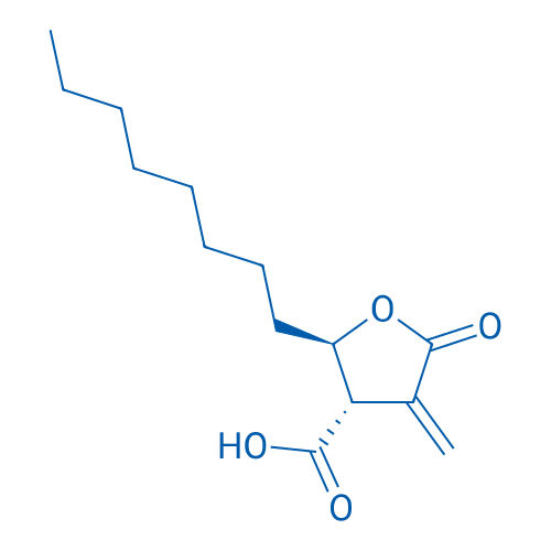 trans-4-Methylene-2-octyl-5-oxotetrahydrofuran-3-carboxylic acid CAS:191282-48-1