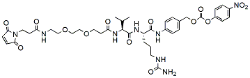 Mal-amido-PEG2-Val-Cit-PAB-PNP