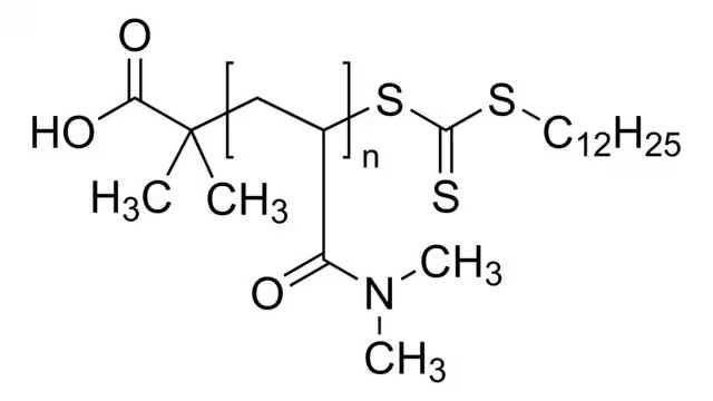 Poly(N,N-dimethylacrylamide), DDMAT terminated , Mₙ10000,PDI≤1.1