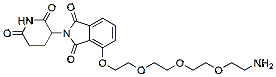 Thalidomide-PEG4-NH2, HCl salt,cas2387510-82-7