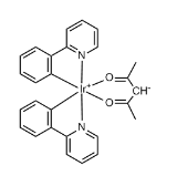 Acetylacetonatobis(2-phenylpyridine)iridium CAS:337526-85-9