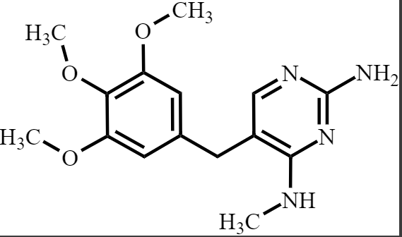 N4-Methyl-5-(3,4,5-trimethoxybenzyl)pyrimidine-2,4-diamine CAS:92653-78-6