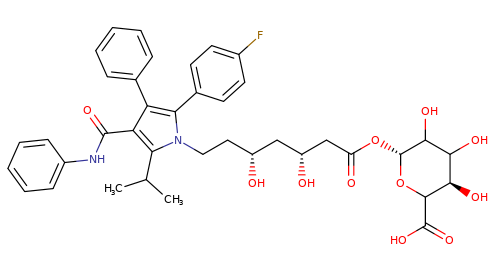 Atorvastatin Acyl-b-D-glucuronide CAS:463962-58-5