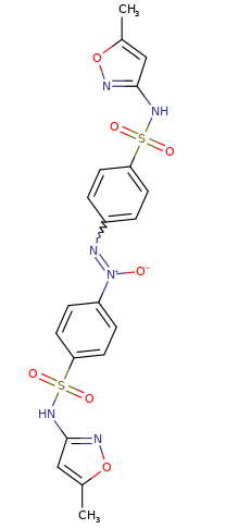 4,4-Azoxybis[N-(5-methyl-3-isoxazolyl)-benzenesulfonamide CAS:119403-03-1