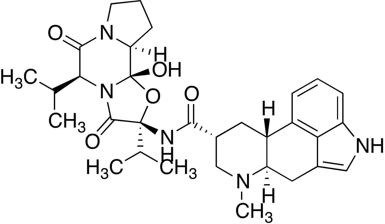 9,10-Dihydroergocornine CAS:25447-65-8