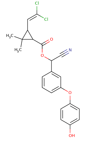Hydroxy-cypermethrin (Racemic Mixture) (1:1) CAS:64691-63-0