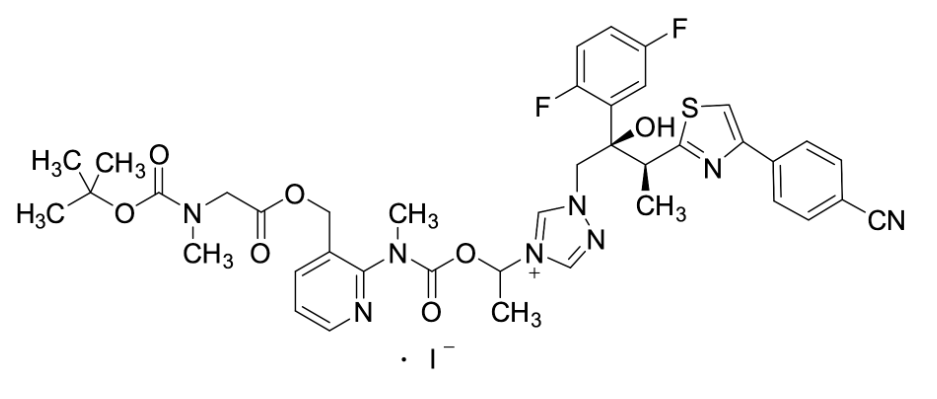 N-tert-Butyl Formyl Isavuconazonium Iodide Salt CAS:2169911-50-4